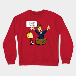 Calvin and the Doctor Crewneck Sweatshirt